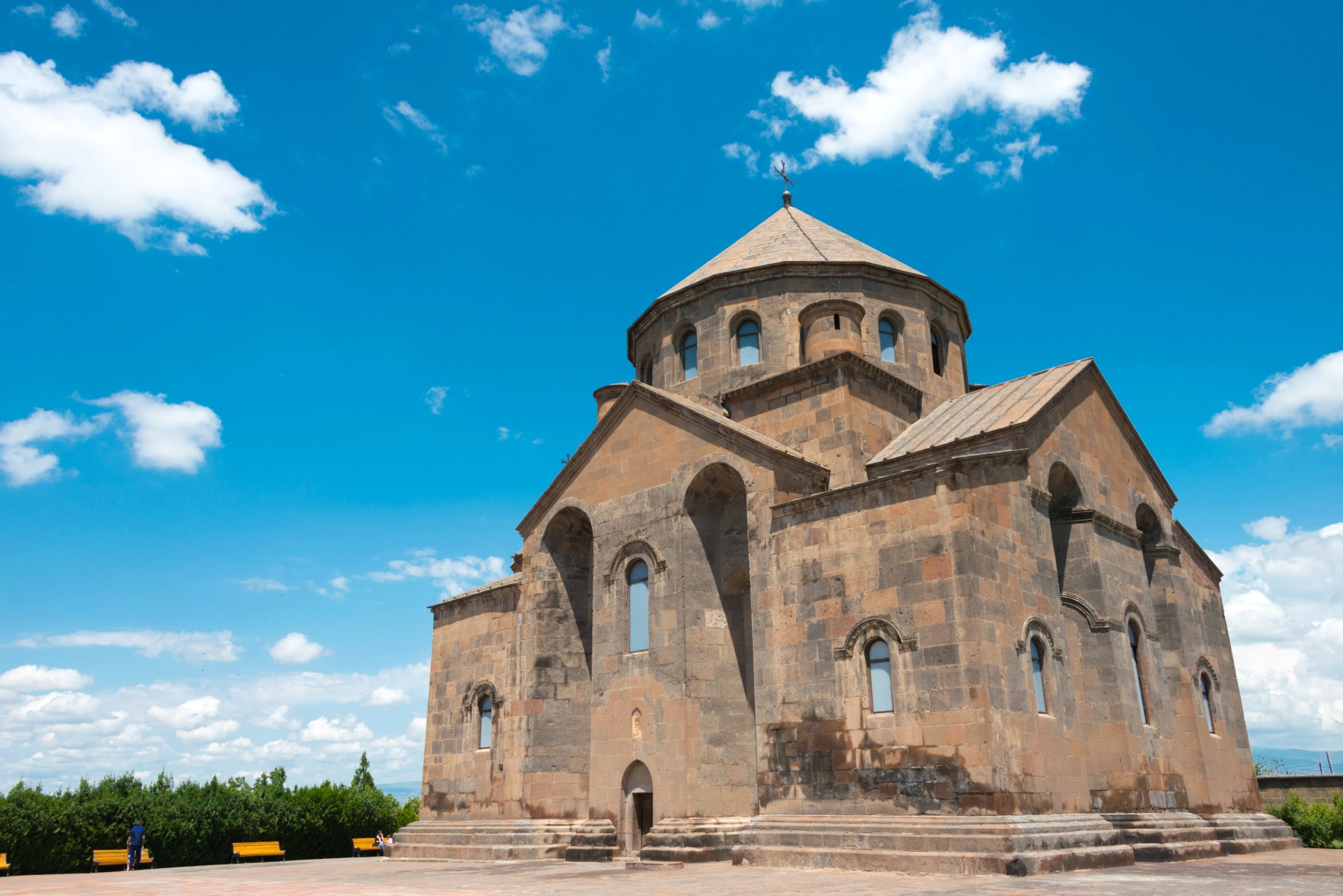 Saint Hripsime Church in Echmiatsin, Armenia. It is part of the World Heritage Site-The Cathedral and Churches of Echmiatsin and the Archaeological Site of Zvartnots.