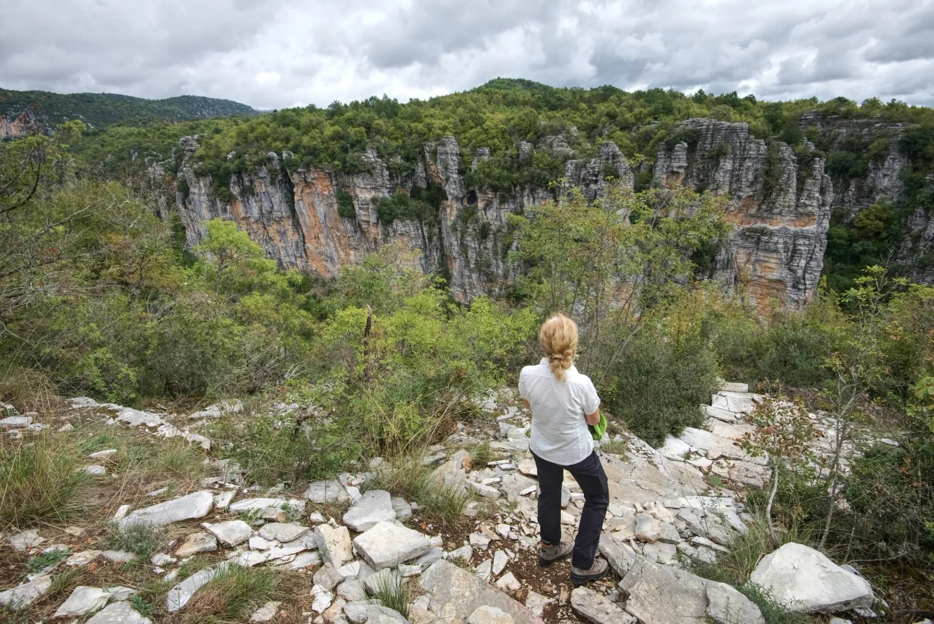 Griechenland - Zagoria - Vitsa - Vitsa's Steps