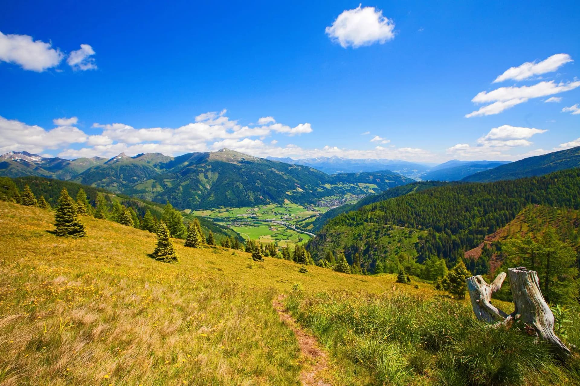 Katschberg und Aineck im Lungau