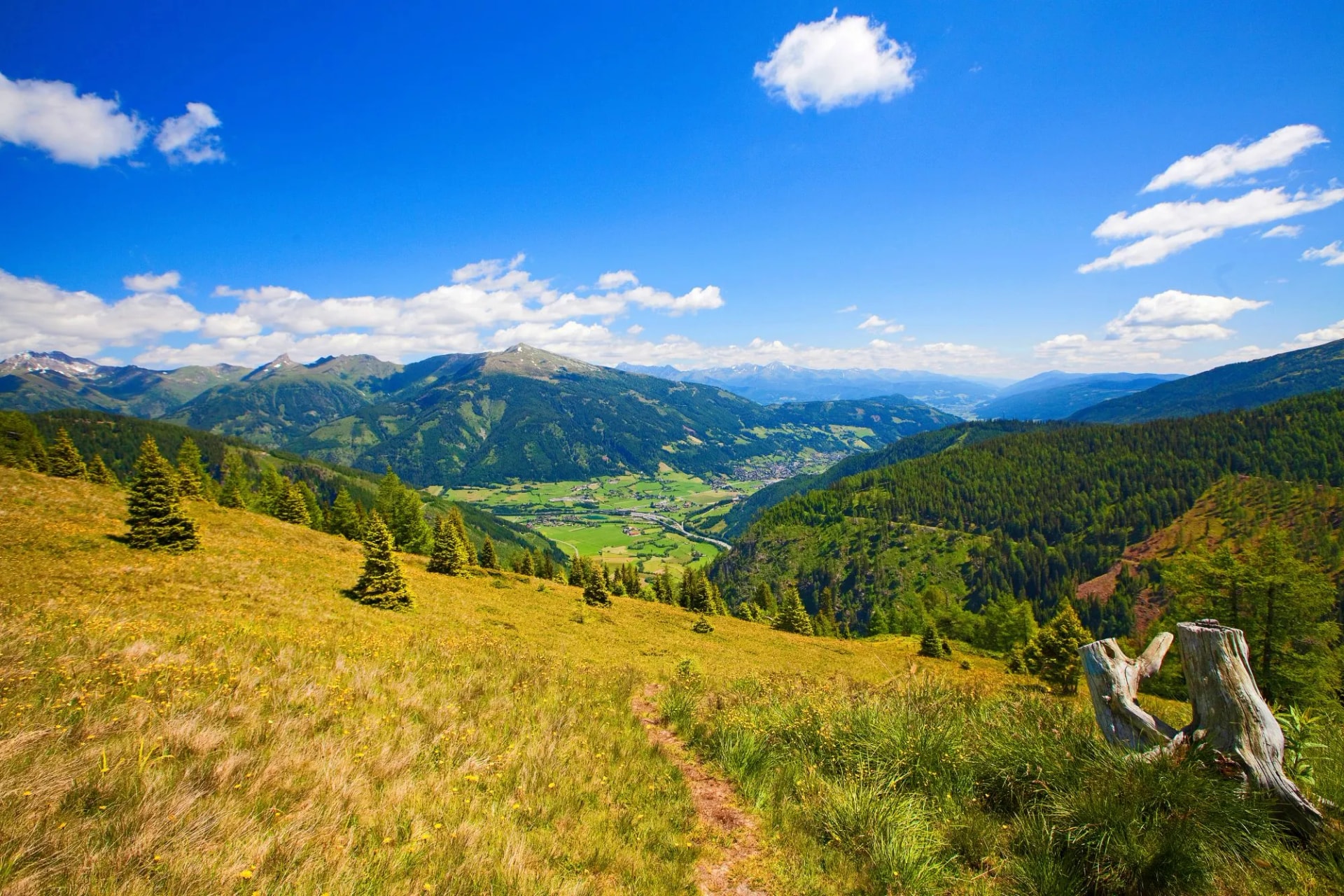 Katschberg und Aineck im Lungau