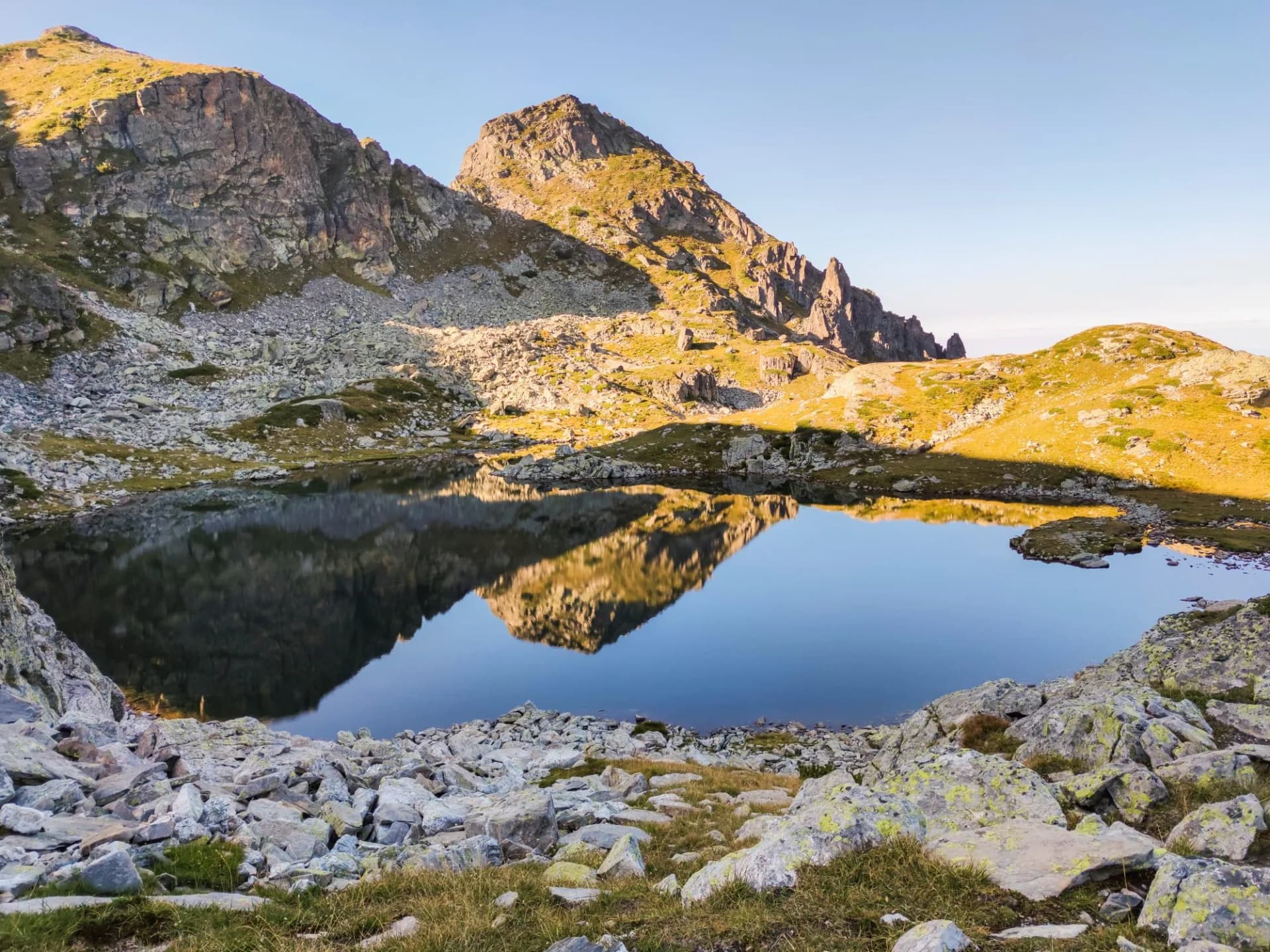 Elenino lake near Malyovitsa peak, Rila Mountain, Bulgaria