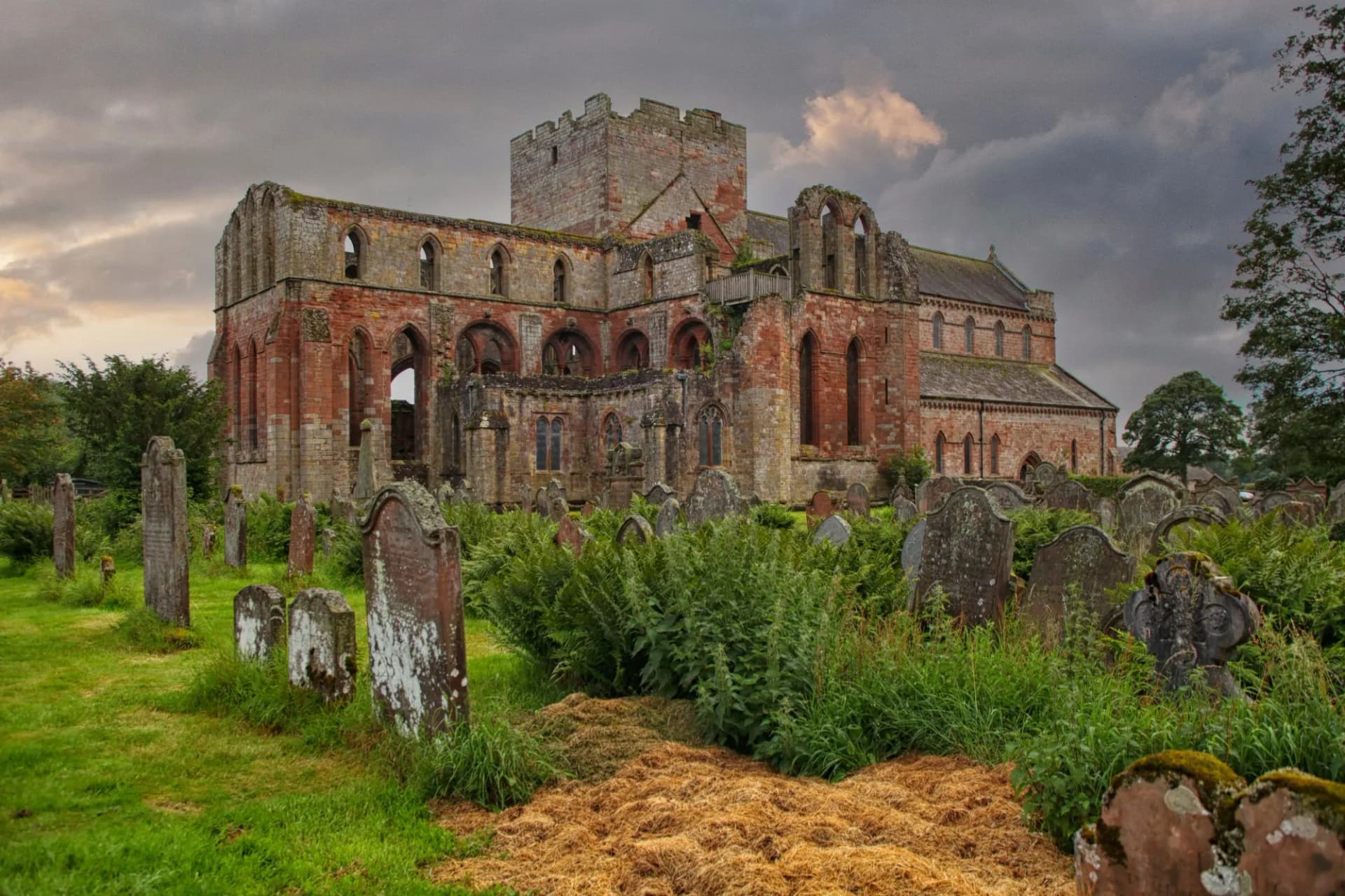 Medieval Lanercost Priory was founded about 1165 by Henry II and was completed in 1220. It fell into ruin after the dissolution of the monasteries by Henry VIII in 1537