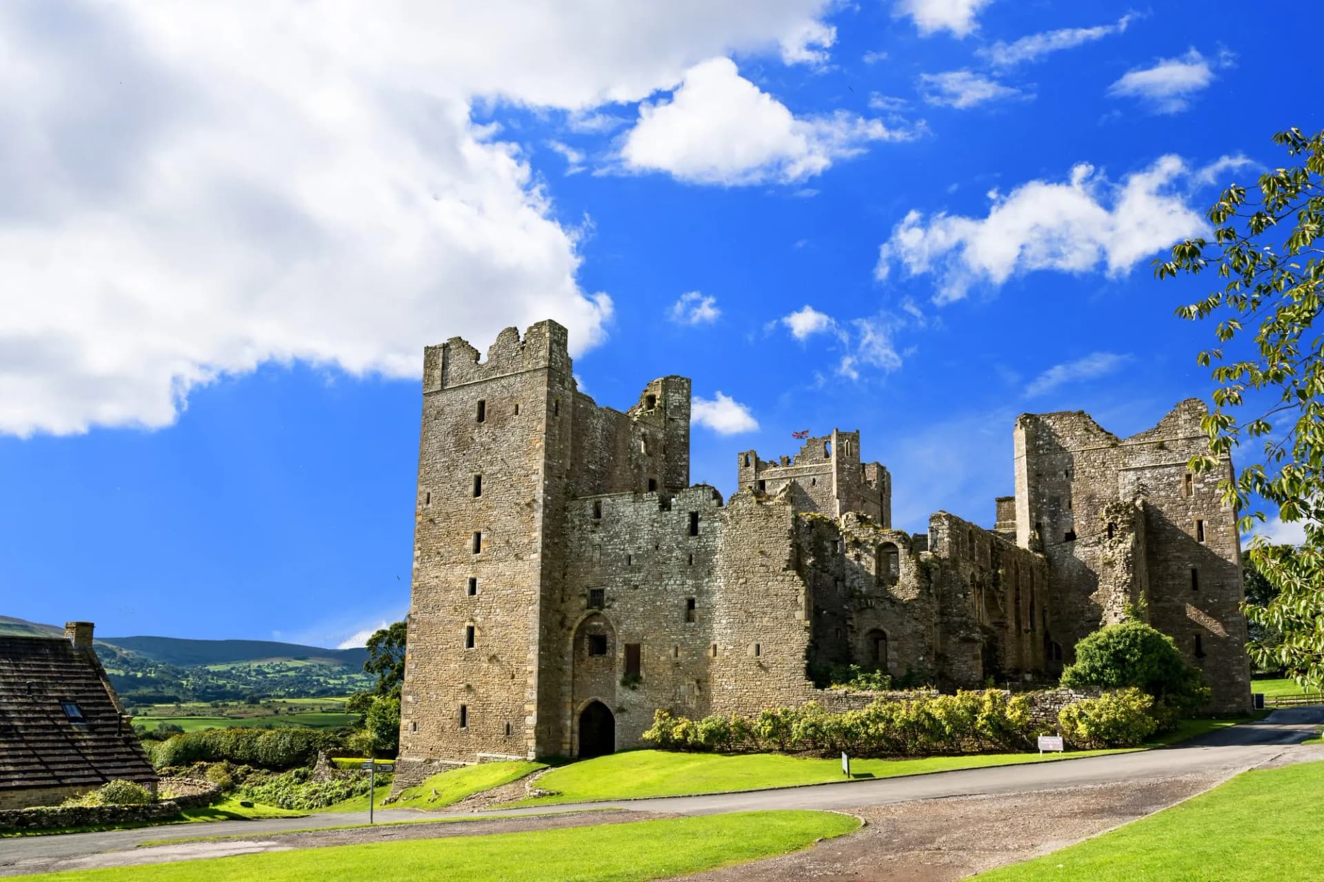 Bolton Castle is a 14th-century castle located in Wensleydale, Yorkshire, England. The castle is a Grade I listed building and a Scheduled Ancient Monument.