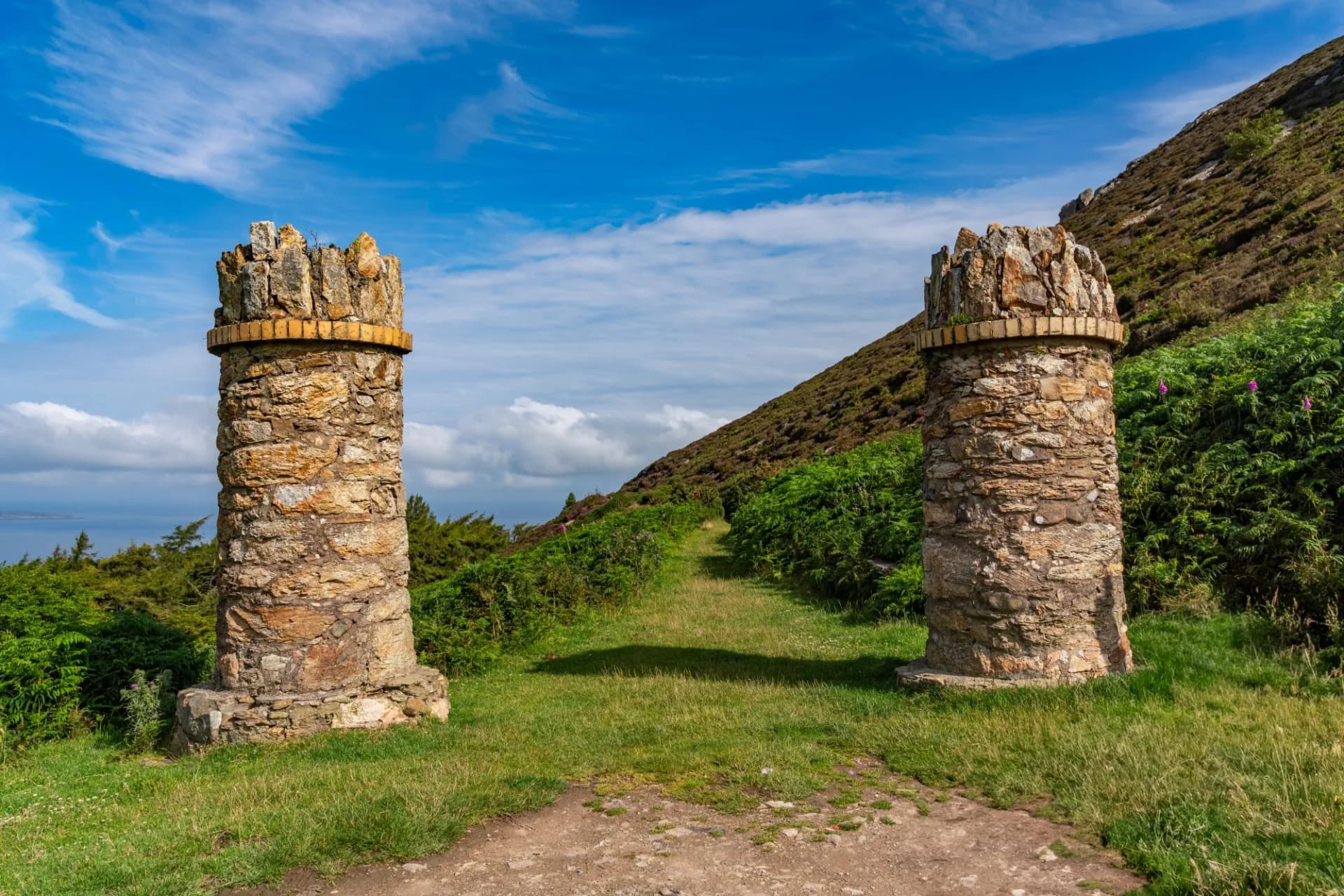 Walking the Pilgrims Way in North Wales Uk