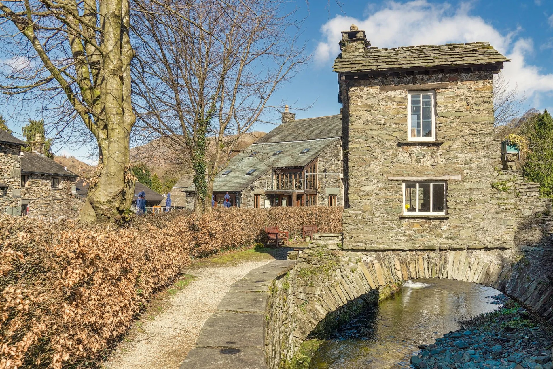 The Bridge House, Ambleside. A well known tourist attraction.