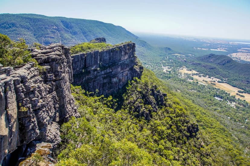 The Pinnacle above the Halls Gap valley