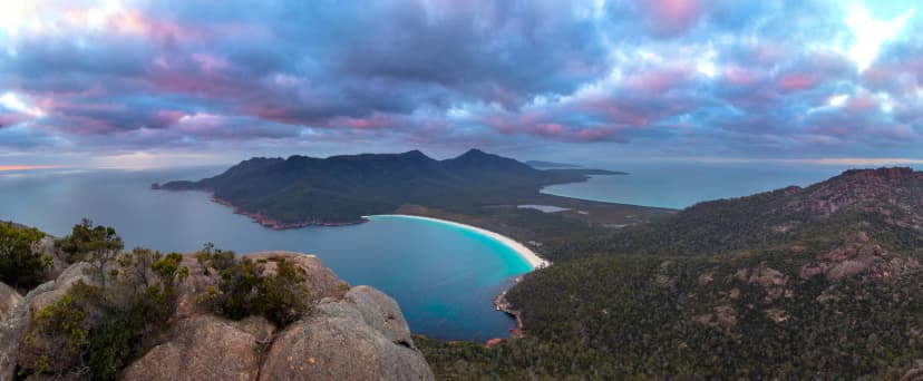 Wineglass Bay from the lookout