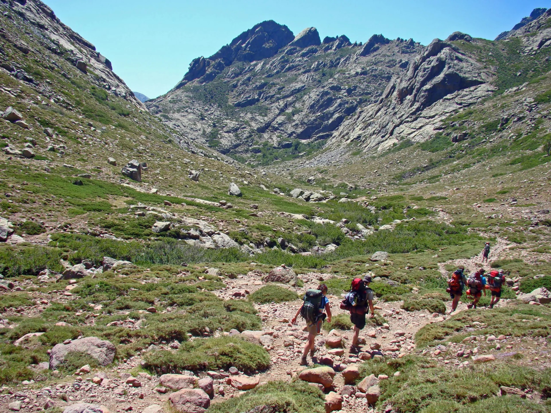 Corse, GR 20 (étape 6), la vallée du Golo