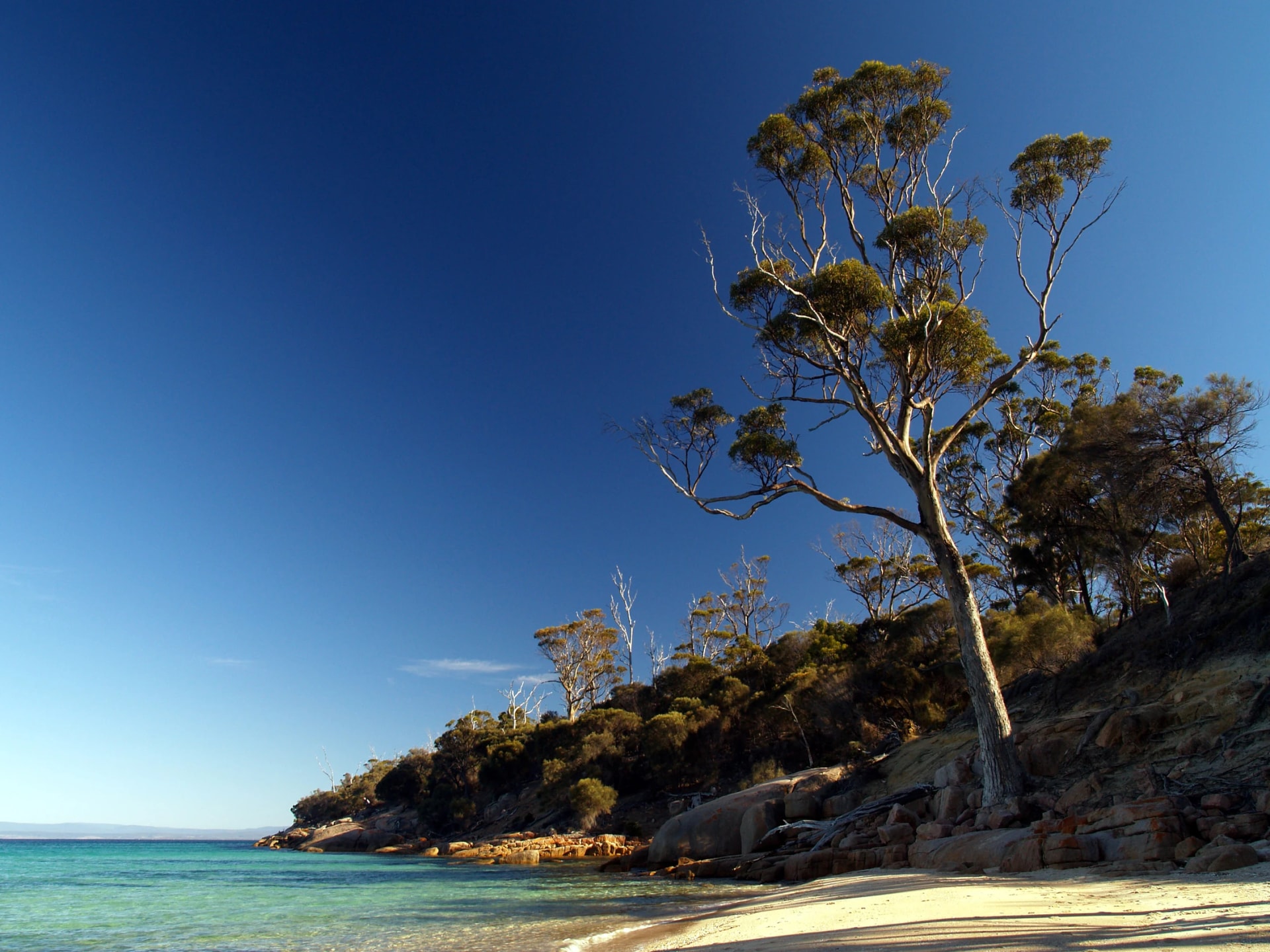 Cooks Beach in Freycinet National Park