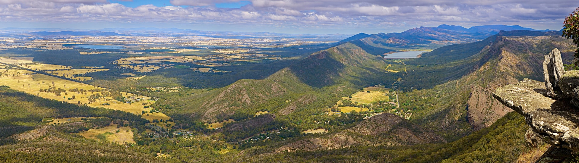 Halls Gap from Chatauqua Peak