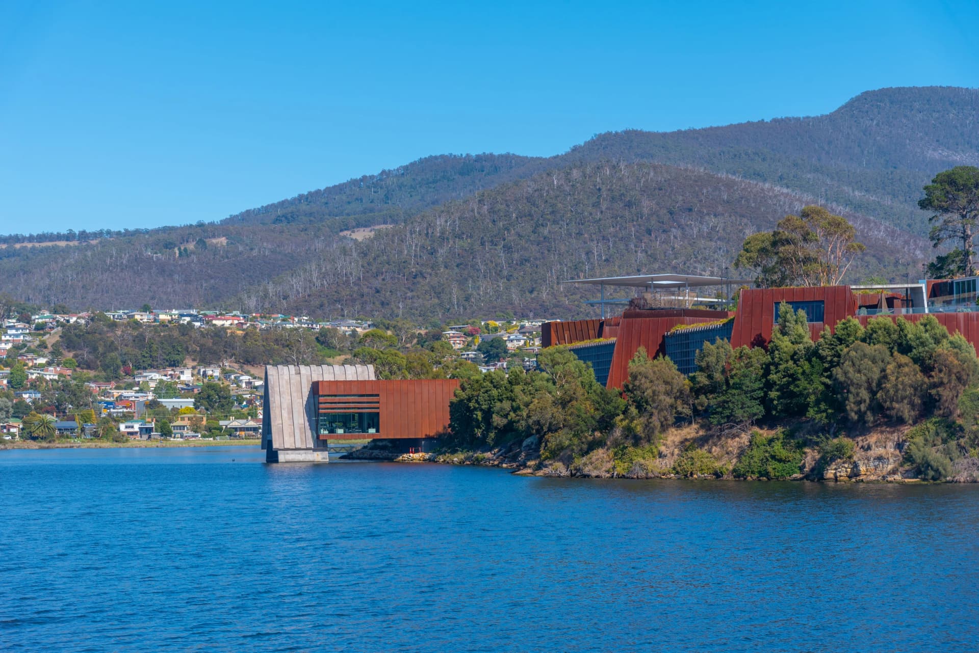 MONA on the River Derwent in Hobart