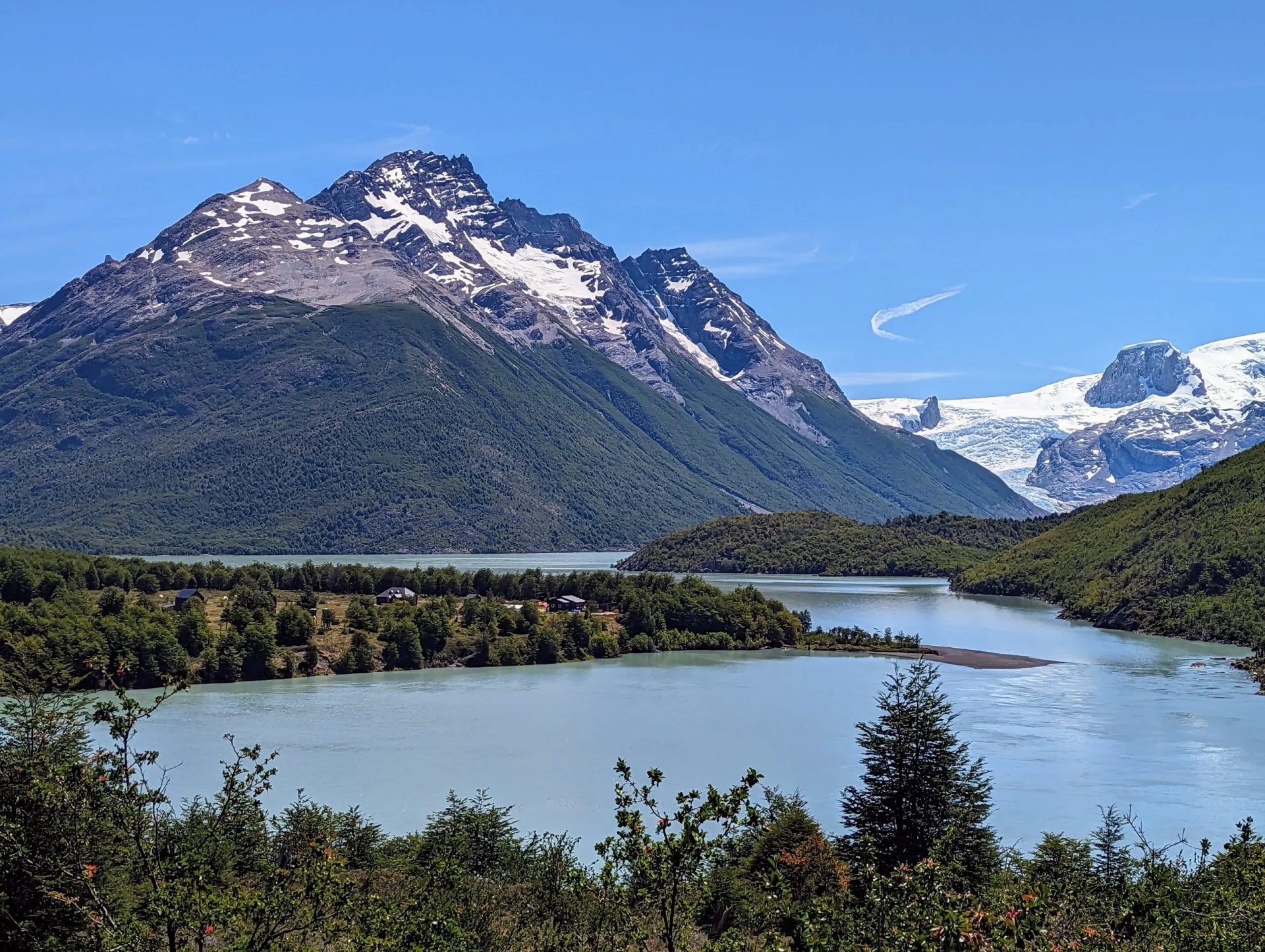 Camp Dickson view